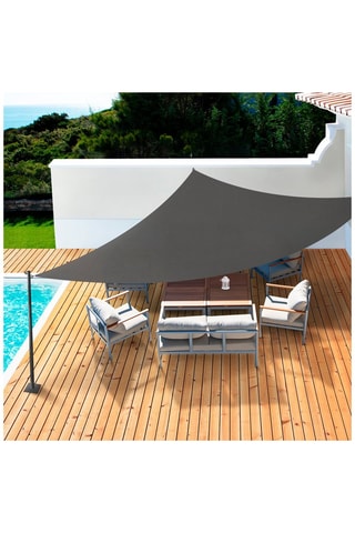Voile d'ombrage triangulaire