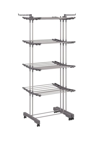 Séchoir extensible 4 niveaux pliable - 50 m d'étendage