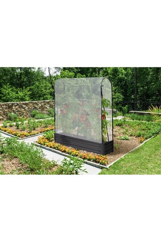 2 estufas tipo horta para tomates - 115 x 30 x 128 cm
