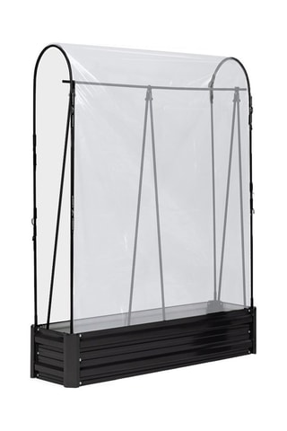 2 estufas tipo horta para tomates - 115 x 30 x 128 cm