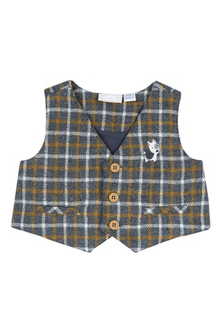 Mouwloos Wollen Vest - Grijs