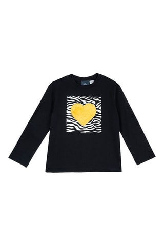 T-shirt - Zwart