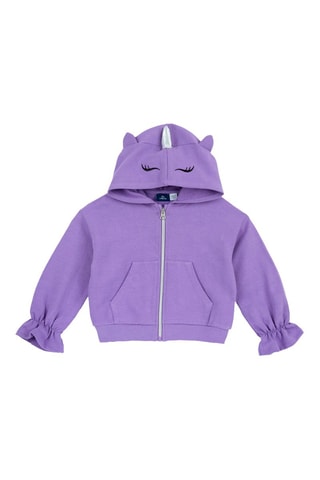 Sweater met Capuchon - Paars