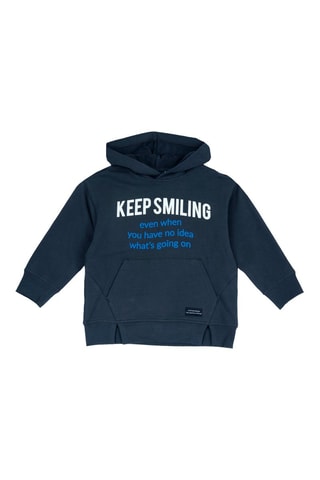 Sweater met Capuchon - Marineblauw