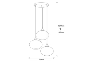 Hanglamp Smoked Zwart