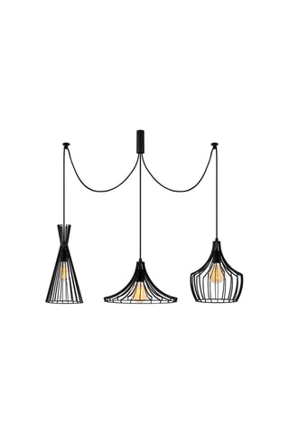 Hanglamp Mezopotamya Zwart