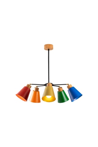 Hanglamp Manavgat Zwart en Koperkleurig