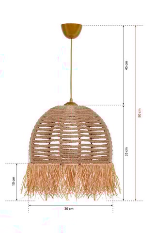 Hanglamp - Crèmekleurig