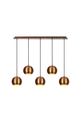 Hanglamp Sivani - Bruin en Zwart