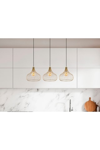 Hanglamp Teldamla - Goudkleurig