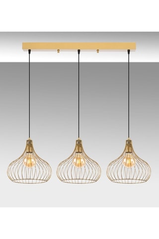 Hanglamp Teldamla - Goudkleurig