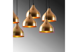 Hanglamp Tattoo - Zwart en Roségoudkleurig
