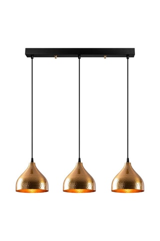 Hanglamp Tattoo Zwart en Koperkleurig