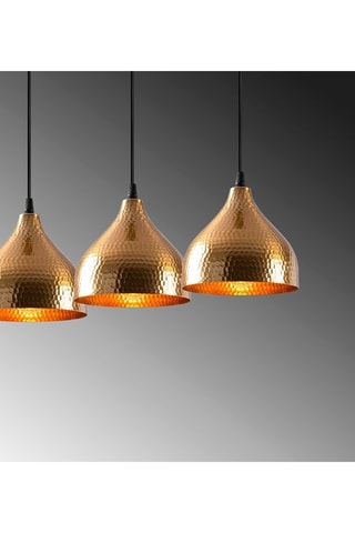 Hanglamp Tattoo Zwart en Koperkleurig