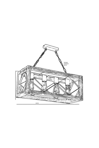 Lierehout Hanglamp - Naturel en Zwart