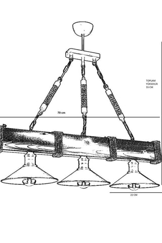 Lierehout Hanglamp - Naturel