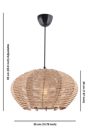 Houten Hanglamp - Naturel