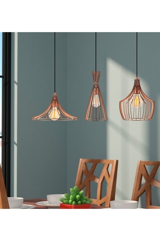 Hanglamp Roségoudkleurig