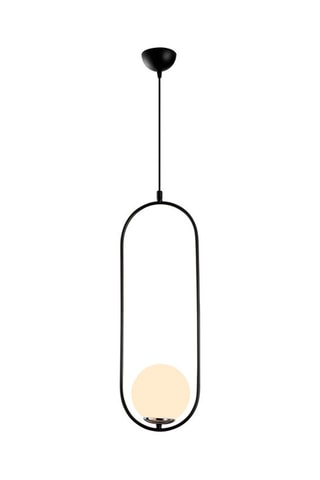 Hanglamp Mudoni Zwart en Wit