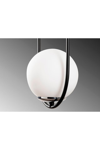 Hanglamp Mudoni Zwart en Wit