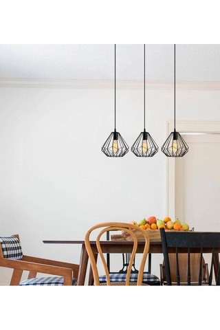 Hanglamp Diamond Zwart