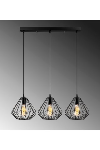 Hanglamp Diamond Zwart
