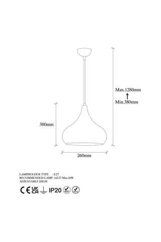 Hanglamp Koperkleurig