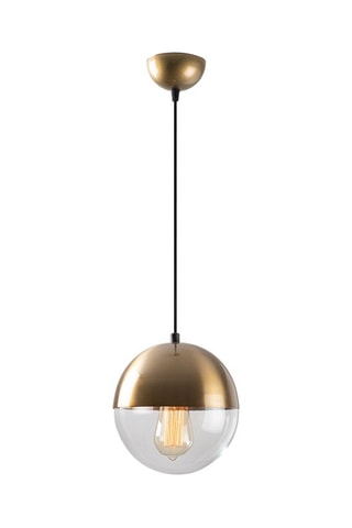 Hanglamp Bastos Goudkleurig en Transparant