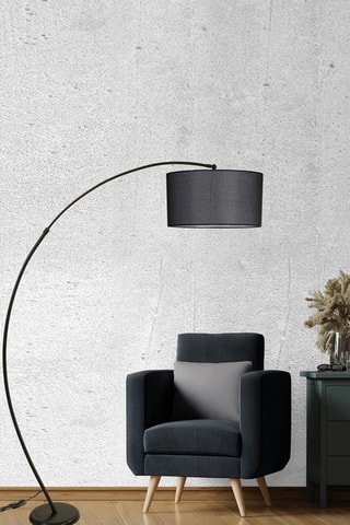 Staanlamp Misra - Zwart - 60 W - 85 - 185 cm