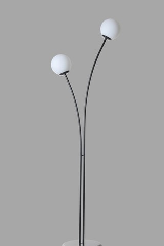 Staanlamp Rose - Zwart en Wit
