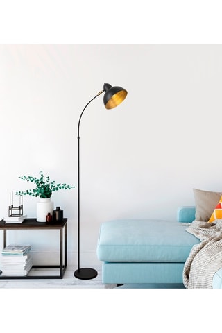 Staanlamp Varzan 
Zwart