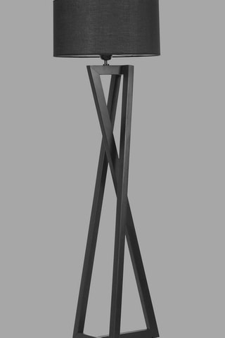 Staanlamp Yildo - Zwart en Koperkleurig - 60 W