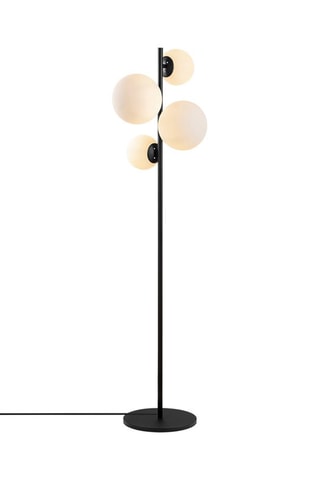 Staanlamp Fazli - Zwart - 4 x 40 W - 162 cm