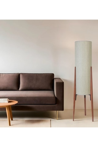 Staanlamp Yildo - Zwart en Goudkleurig - 40-60 W