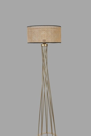 Staanlamp - Goudkleurig - 40 - 60 W - 170 cm