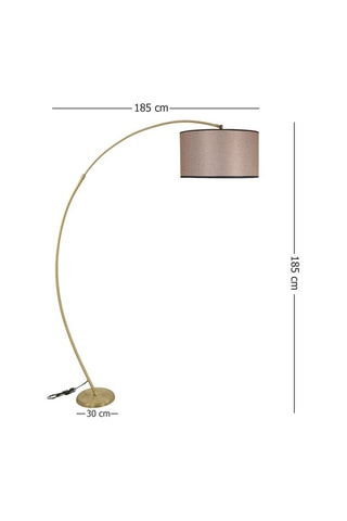 Staanlamp Misra Goudkleurig