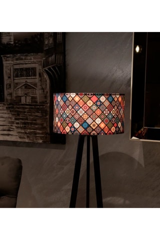 Staanlamp op Driepoot Ayd - Zwart