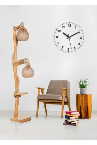 Houten Staanlamp - Naturel