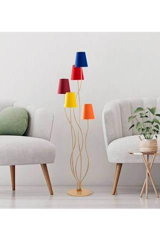 Staanlamp Bonibon Goudkleurig