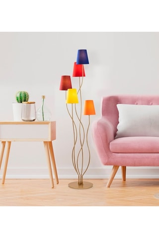 Staanlamp Bonibon Goudkleurig