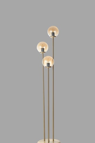 Staanlamp - Goudkleurig en Transparant