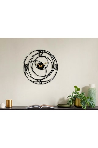 Klok Big Bang - 49 cm - Zwart