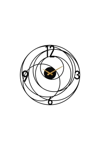 Klok Big Bang - 49 cm - Zwart