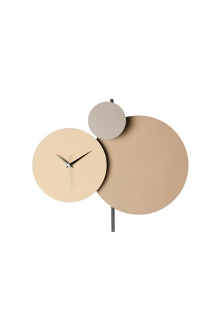 Wandklok - 48 cm - Beige