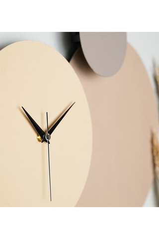 Wandklok - 48 cm - Beige
