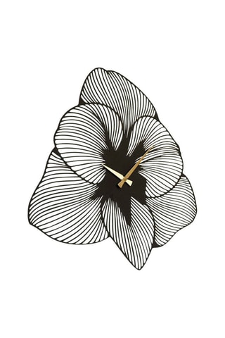 Wandklok Azalée Zwart