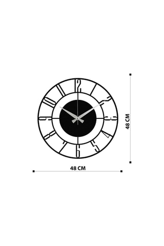 Klok - 48 cm - Zwart