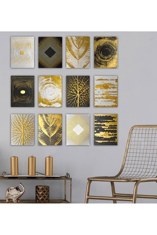 12-delige Wanddecoratie