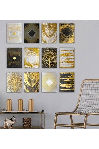12-delige Wanddecoratie