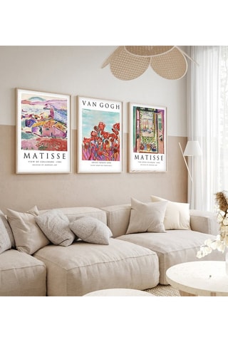 3 tableaux - Matisse et Van Gogh